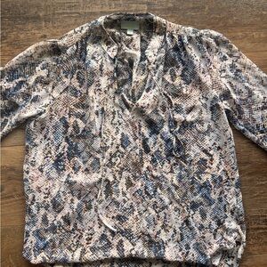 Veronica M Patterned Top